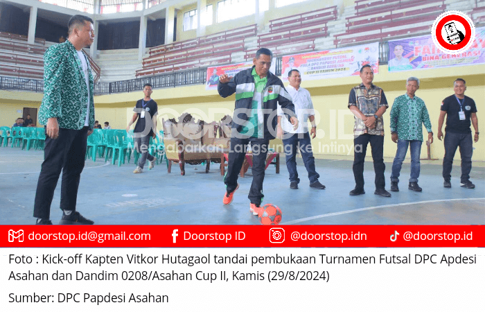 DPC Papdesi Asahan Rangkul Mahasiswa, Kompak Laksanakan Turnamen Futsal