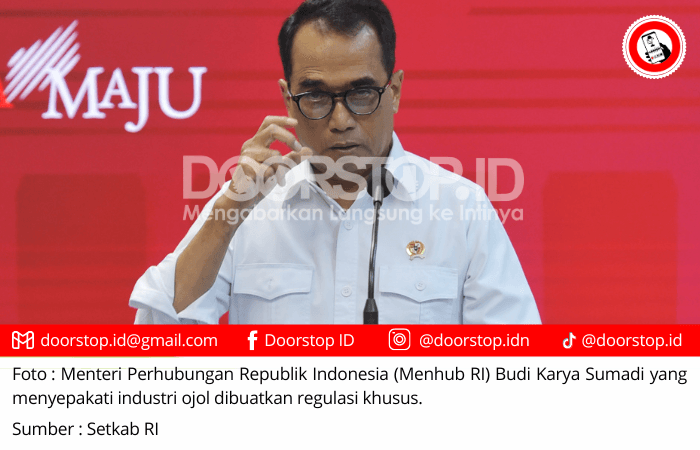 Menhub RI Sepakat Profesi dan Industri Ojol Dibuatkan Regulasi Khusus