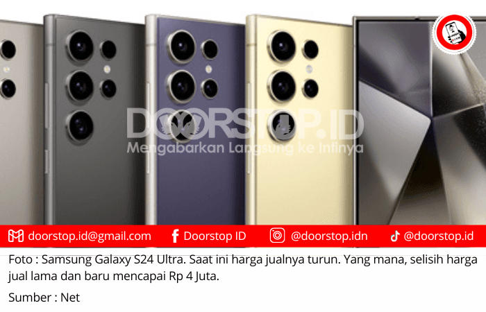 Samsung Galaxy S24 Ultra Turun Harga, Cek Segera