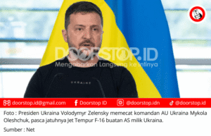 F-16 Jatuh, Zelensky Pecat Komandan AU Ukraina