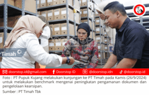 Benchmark Pengelolaan Kearsipan dan Pengamanan Dokumen, PT Pupuk Kujang Kunjungi PT Timah