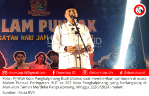 Malam Puncak Peringatan HUT ke 267 Kota Pangkalpinang Berlangsung Meriah, Ada Tarian Mayang Pinang, Teater Begisah, hingga Guest Star Lokal