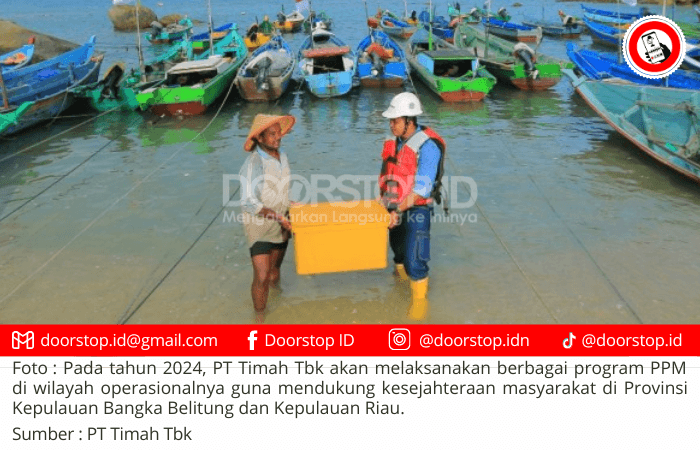2024, PT Timah Luncurkan Program PPM untuk Tingkatkan Kesejahteraan di Kepulauan Babel dan Kepri