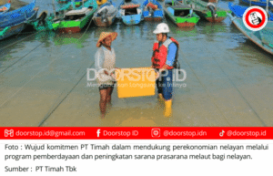 Salurkan Alat Tangkap Hingga Jaminan Sosial ke Nelayan : Upaya PT Timah Dukung Ekonomi dan Produktivitas Nelayan