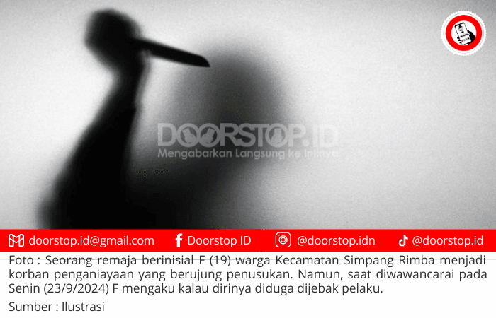 Soal Kasus Penganiayaan Remaja yang Berujung Penusukan di Simpang Rimba, Korban Sebut Dirinya Dijebak Pelaku