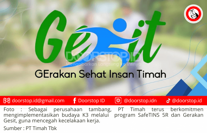 Cegah Kecelakaan Kerja, PT Timah Tingkatkan Implementasi Budaya K3 Melalui Program SafeTINS 5R dan Gesit