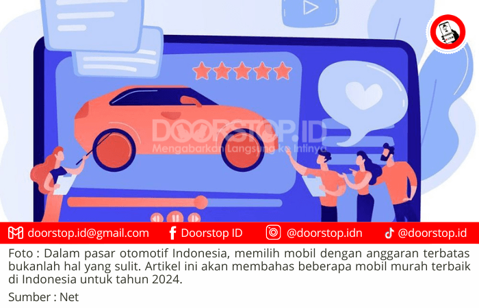 Mobil Murah Terbaik di Indonesia 2024: Pilihan Hemat dan Berkualitas