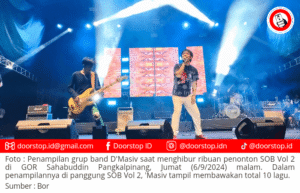 D’Masiv Sukses Hibur Ribuan Penonton SOB Vol 2