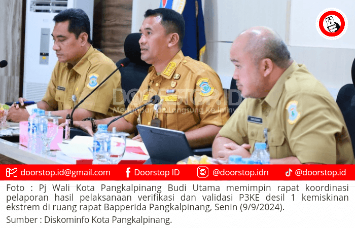Luar Biasa, Pangkalpinang Berhasil Berantas Kemiskinan Ekstrem