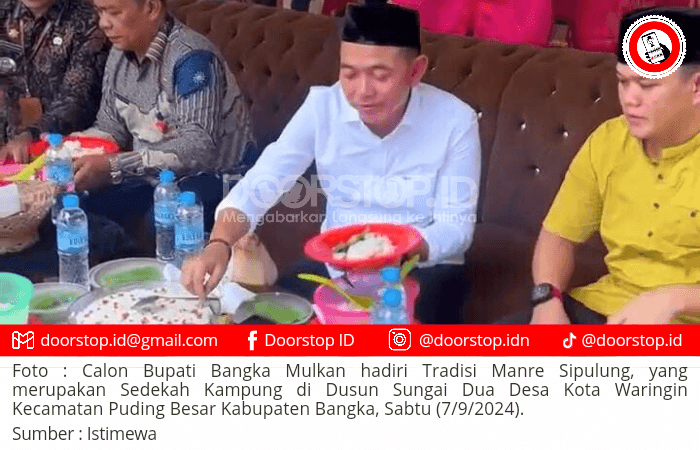 Mulkan Puji Tradisi Manre Sipulung, Tradisi Budaya Suku Bugis di Sungai Dua Kota Waringin