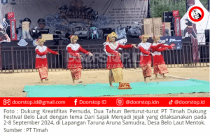 PT Timah Terus Dukung BELFEST, Peduli Kreatifitas Generasi Muda