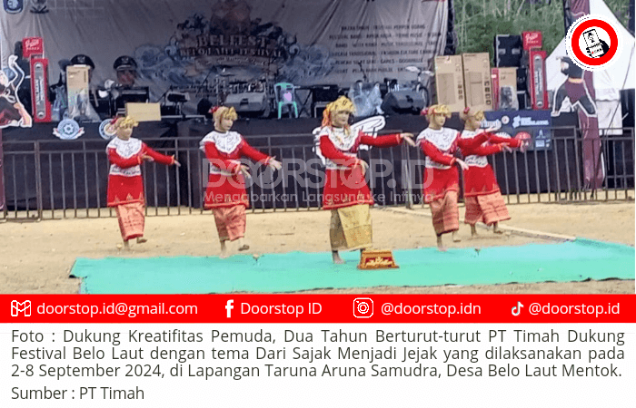 PT Timah Terus Dukung BELFEST, Peduli Kreatifitas Generasi Muda