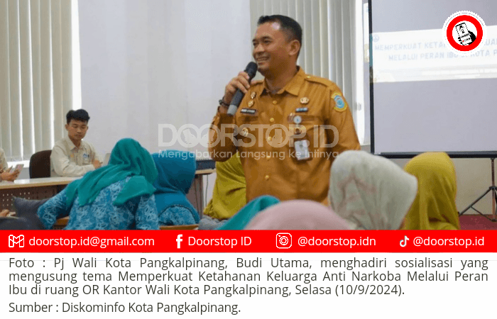 Pangkalpinang Akan Miliki Yayasan NAPZA, Pj Wako Tekankan ini