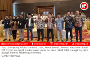 Ketua Bawaslu Kepulauan Babel Harapkan Media Massa Bersikap Netral
