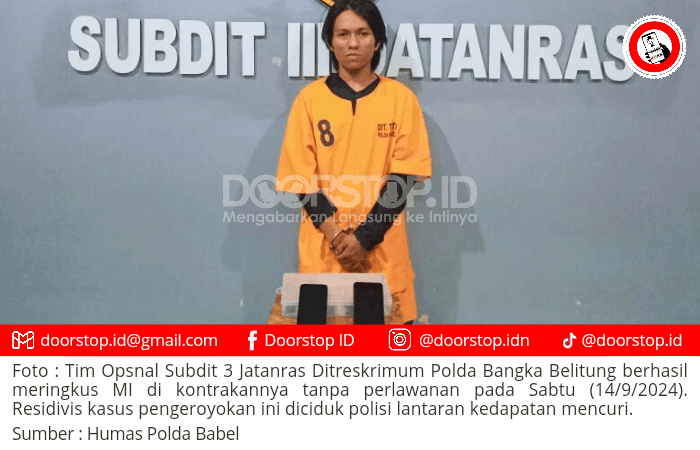 Ketagihan Sabu dan Judi Online, Residivis ini Beraksi Lagi