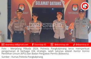 Polresta Pangkalpinang Perkuat Pengamanan KPU dan Bawaslu Menjelang Pilkada