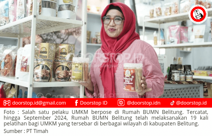 Tingkatkan Daya Saing dan Pertumbuhan Ekonomi, PT Timah Terus Lakukan Pendampingan Pelaku UMKM