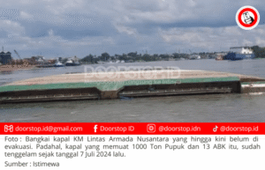 Hingga September 2024, Progres Evakuasi KM Lintas Armada Nusantara Mangkrak!