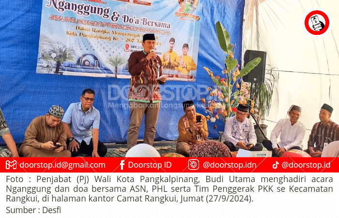 Nganggung di Rangkui: Budi Utama Ajak ASN Jaga Netralitas