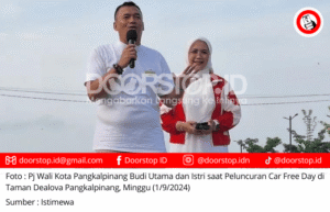 Car Free Day Mulai Diberlakukan di Pangkalpinang