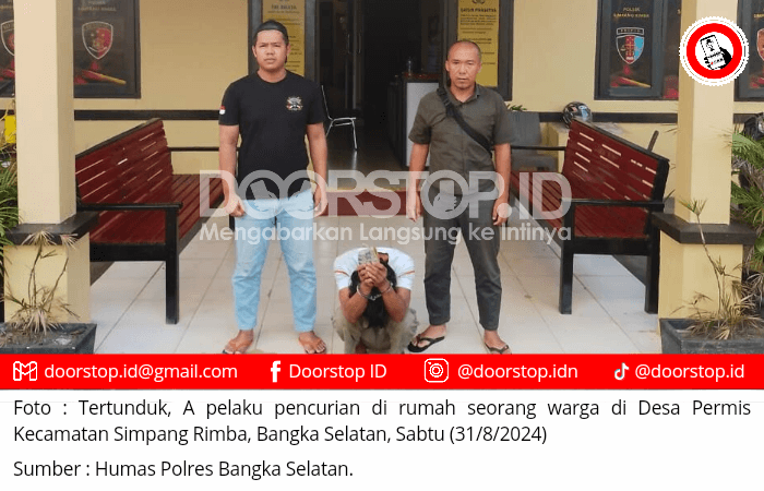 Warga Permis Ditangkap Polisi, Berusaha Mencuri Karena Sulit Ekonomi