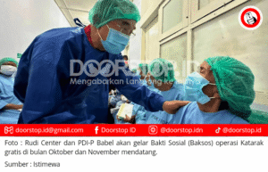 Operasi Katarak Gratis, Rudi Center Siapkan Dokter Profesional