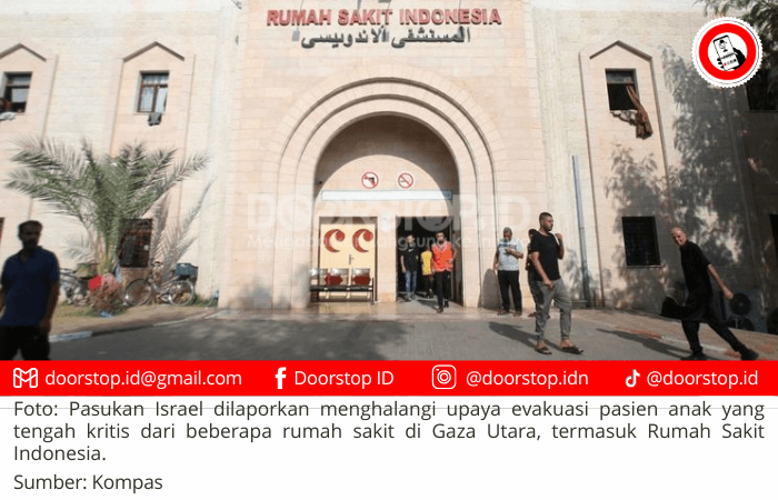 Israel Halangi Evakuasi Pasien Anak di Gaza, Krisis Kesehatan Memburuk