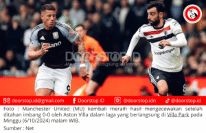 Kembali Kecewa, MU Ditahan Imbang Aston Villa 0-0 di Villa Park
