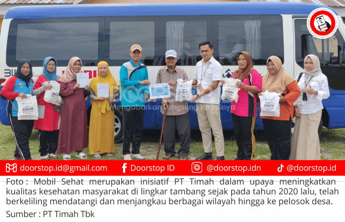 Mobil Sehat PT Timah : Hadirkan Pelayanan Kesehatan Hingga ke Pelosok