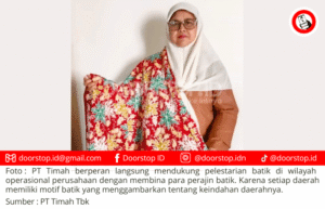 Dukung Pelestarian Batik, PT Timah Lakukan Pembinaan Pengrajin Batik di Wilayah Operasional