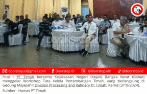 Tingkatkan Pemahaman Hukum Tata Kelola Tambang Timah, PT Timah Gelar Workshop Tata Kelola Pertambangan