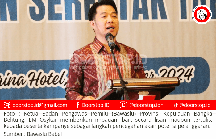 10 Hari Pertama Kampanye, Bawaslu Babel Intensifkan Pengawasan Kampanye Pilkada 2024