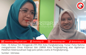 Pj Ketua TP PKK Pangkalpinang Apresiasi Pelatihan Kewirausahaan bagi UMKM