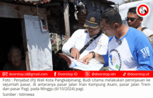 Tinjau Pasar, Budi Utama: untuk Penataan yang Lebih Efektif
