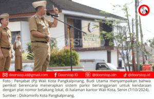 Pemkot Pangkalpinang Siapkan Peraturan untuk Sistem Parkir Berlangganan Mulai 2025