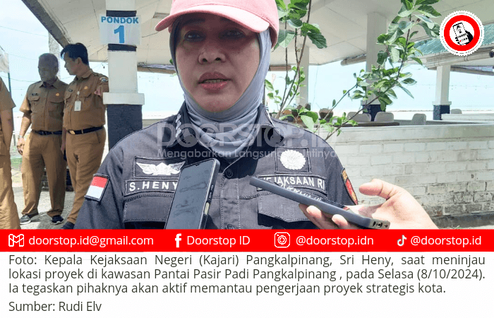 Kejari Pangkalpinang Intensifkan Pengawasan Proyek Strategis Kota