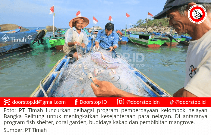 PT Timah Luncurkan Pelbagai Program Pemberdayaan, Guna Tingkatkan Kesejahteraan Nelayan