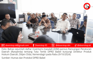 Bahas DIM, Pansus DPRD Babel Inginkan Tatib Tak Salahi Aturan