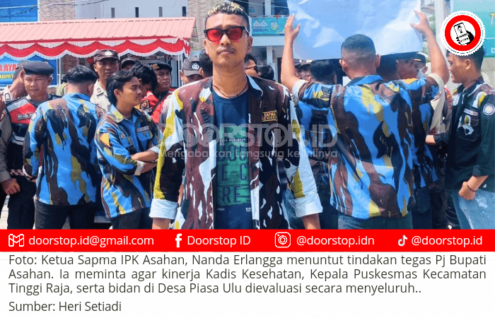 Dugaan Malpraktik di Desa Piasa Ulu: Sapma IPK Asahan Minta Pj Bupati Evaluasi Dinas Kesehatan