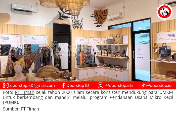 Komitmen PT Timah Kembangkan Produk dan Berdayakan UMKM di Wilayah Lingkar Tambang