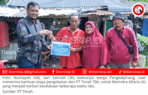 PT Timah Peduli: Beri Bantuan Biaya Pengobatan Cucu Tercinta Nenek Nurhayati