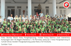 Bunda PAUD Pangkalpinang Sambut Kunjungan Sekolah untuk Mengenal Sejarah Kota