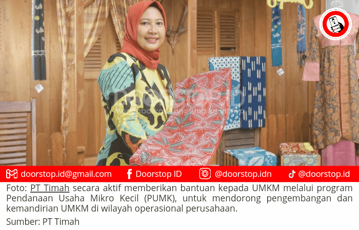 PT Timah Aktif Jalankan Program PUMK, Dorong Tumbuhnya Ekonomi Masyarakat di Wilayah Lingkar Tambang