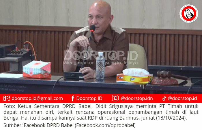 Didit Srigusjaya: Jangan Benturkan Masyarakat Kami dengan APH