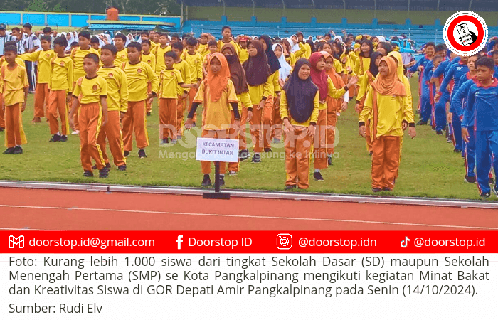 Pangkalpinang Kembangkan Minat Bakat Siswa di Bidang Olahraga