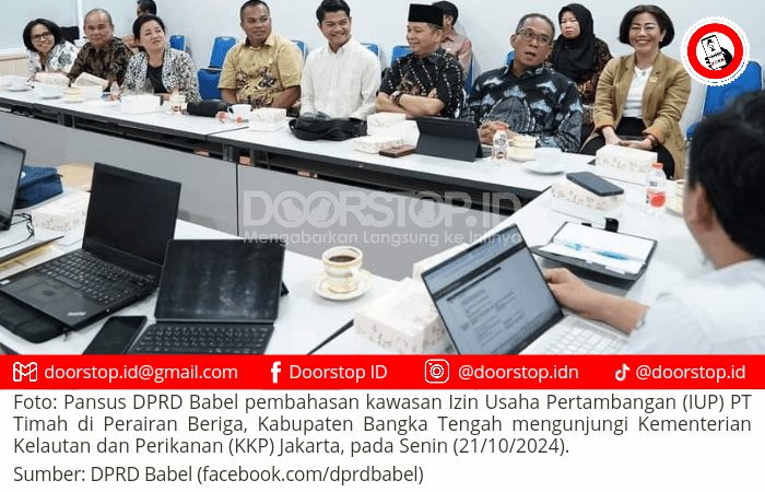 Tim Pansus DPRD Babel Bahas Polemik IUP PT Timah Bersama KKP