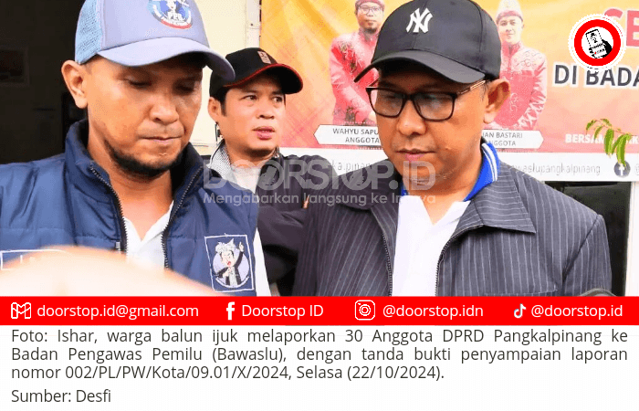 Pilkada Pangkalpinang Memanas, 30 Anggota DPRD Dilaporkan ke Bawaslu