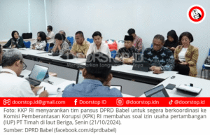 Polemik Batu Beriga, KKP Sarankan Pansus DPRD Babel Temui KPK RI