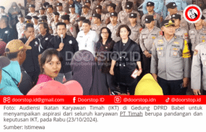 Serukan Aspirasi dan Keputusan Polemik Beriga, IKT Audiensi di Gedung DPRD Babel