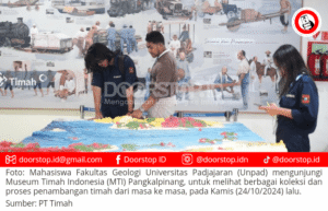 Belajar Pertambangan Timah, Mahasiswa Geologi Unpad Kunjungi Museum Timah Pangkalpinang
